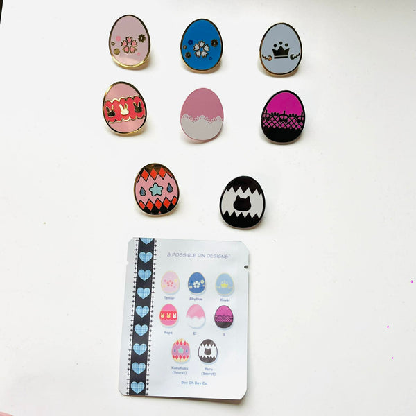Shugo Chara Vol. 2 Enamel Pin Blind Box and Full Set