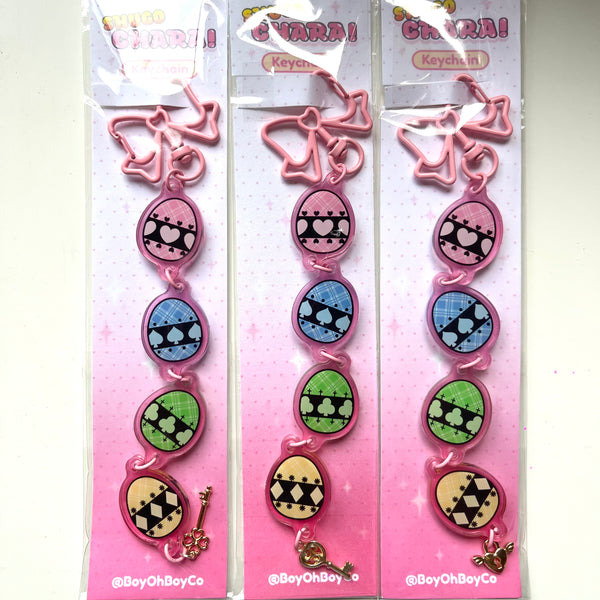 Shugo Chara Egg Keychains