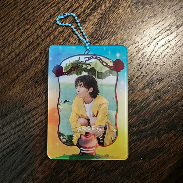 Freedom/ Jail Time Photo Card Holder