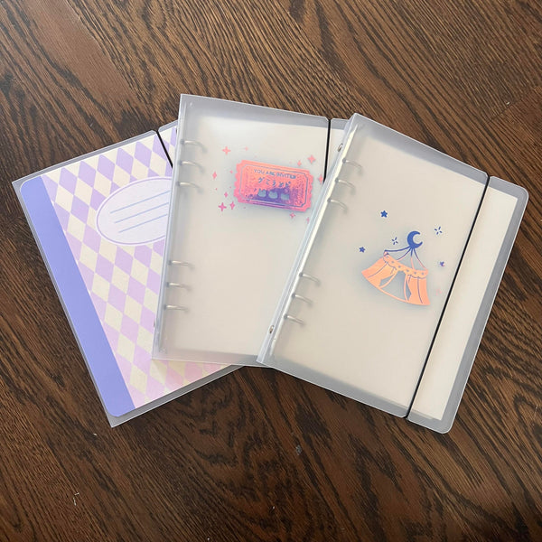 Sticker Carnival Tent Binder (Release Paper)