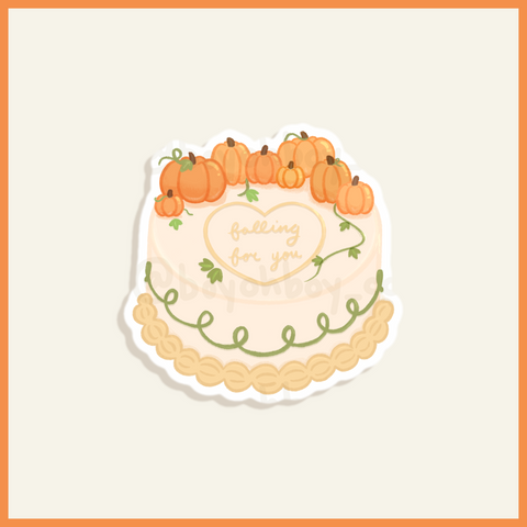 Glossy Pumpkin Cake