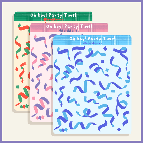 Confetti Sheets