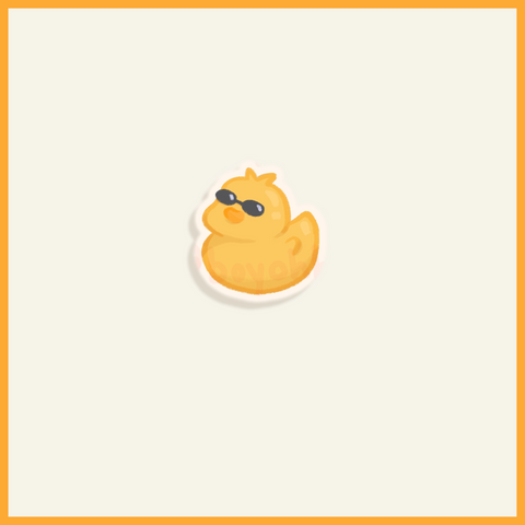 Glossy Rubber Ducky