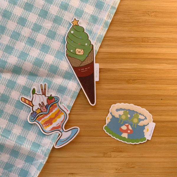 Glossy Dessert Stickers