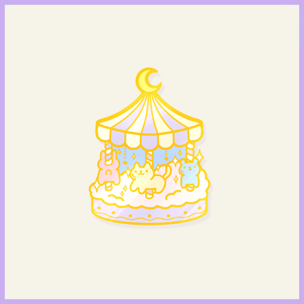 Carousel Enamel Pin