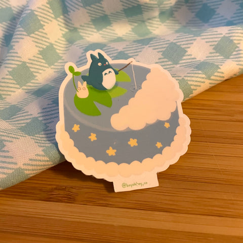 Glossy Totoro Cake