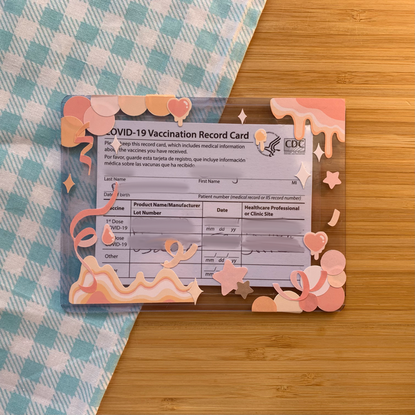 Vaccination Cardholder Deco Kit